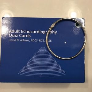 Adult Echocardiography Quiz Cards